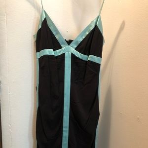 Nicole Miller Collection Black & Mint Dress
